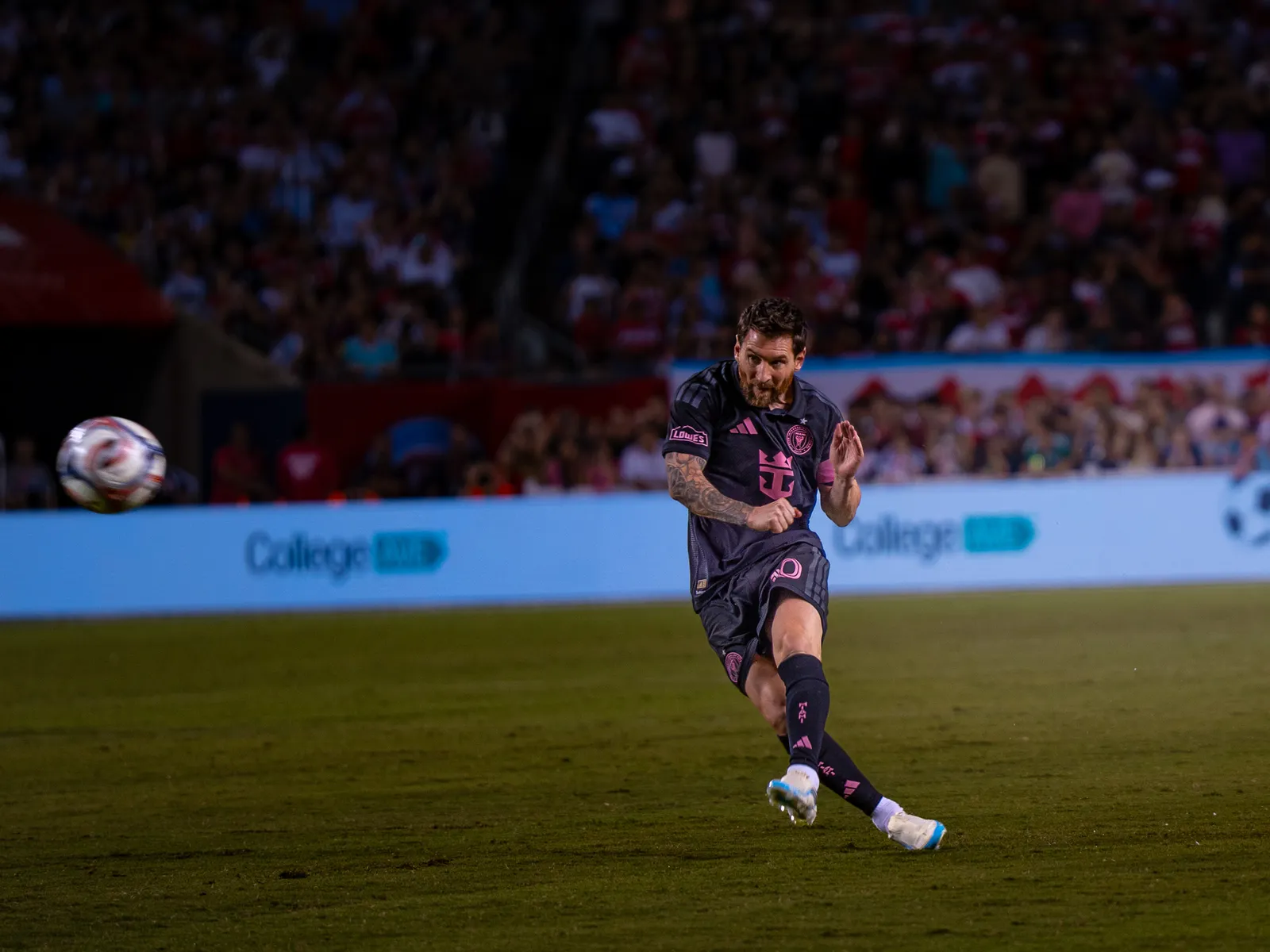 Inter Miami attacker on the ball